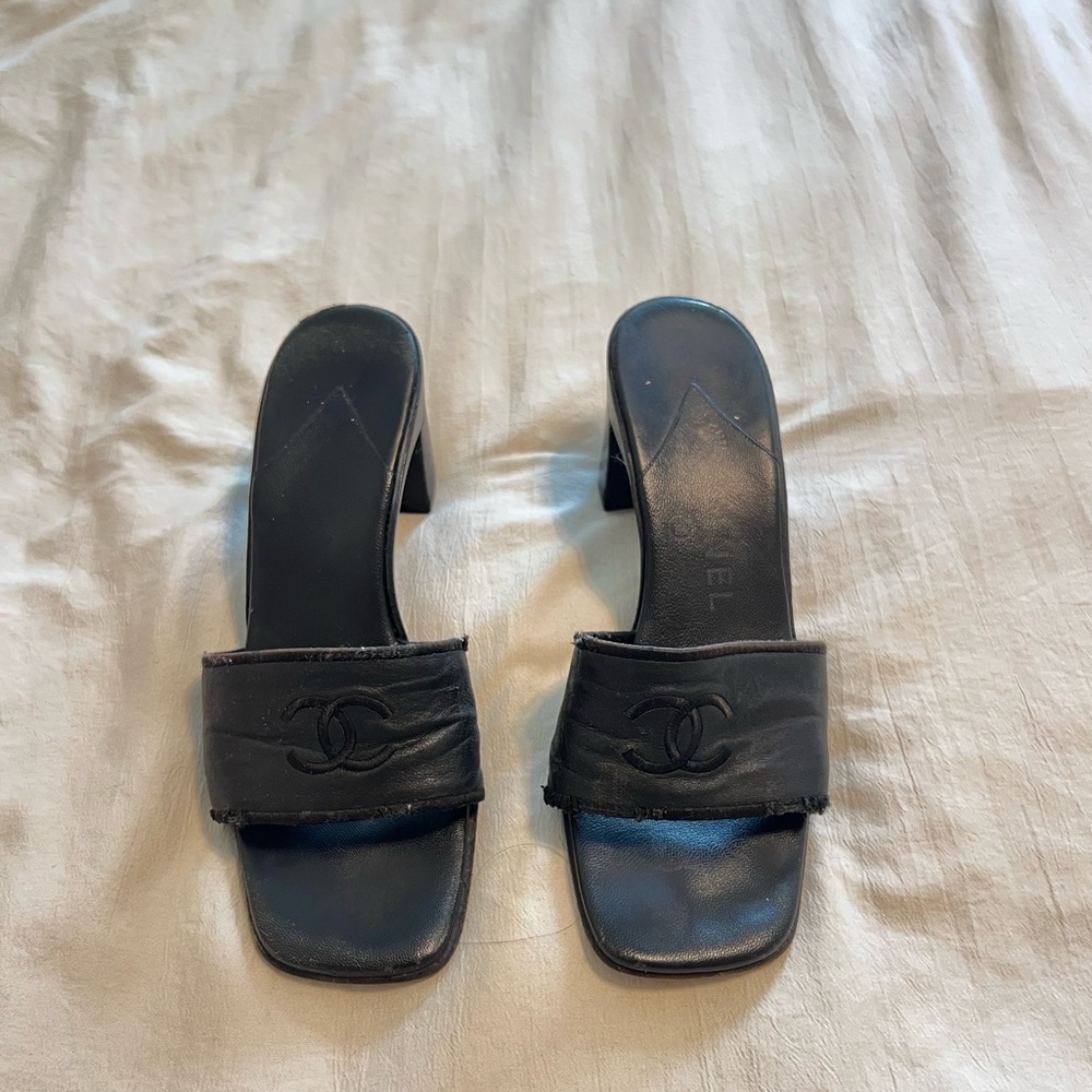 Vintage Chanel Mules